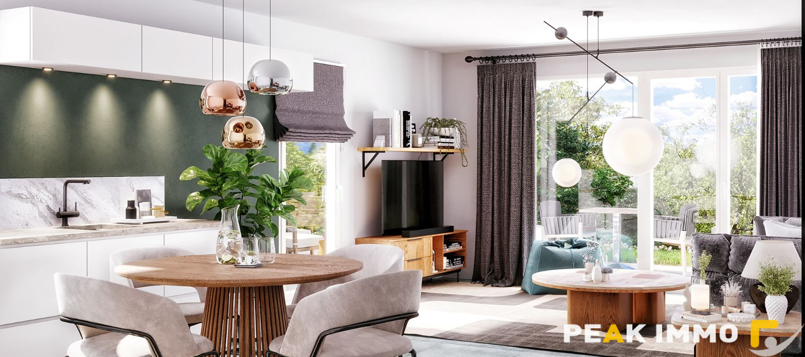 T4 Neuf de 82,28 m2 avec balcon Résidence Les Roches VIU