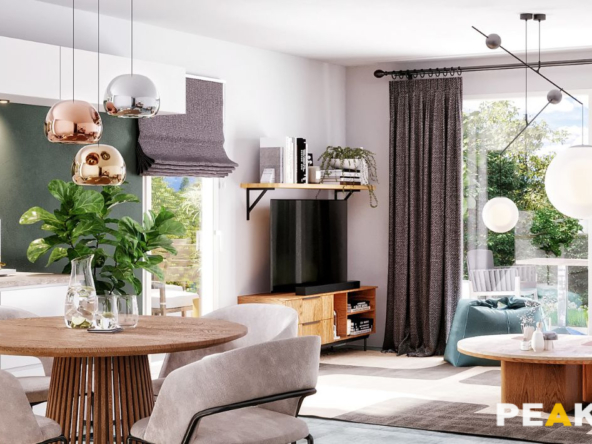 T4 Neuf de 82,28 m2 avec balcon Résidence Les Roches VIUZ-