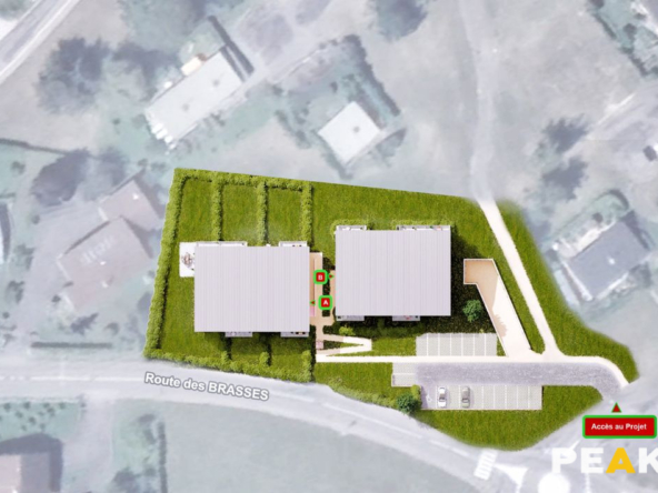 T4 Neuf de 82,28 m2 avec balcon   Résidence Les Roches   VIU