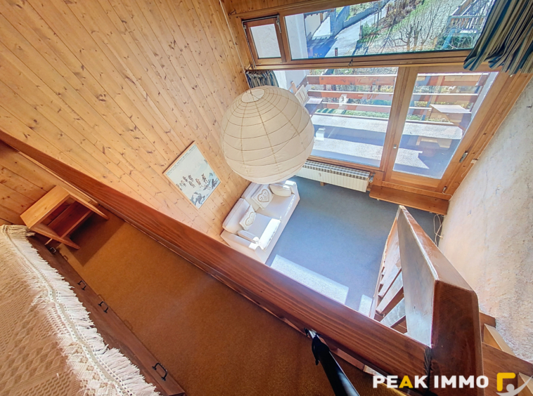 Appartement 3 pièces duplex de 43,27 m2/51m2 total - Montroc