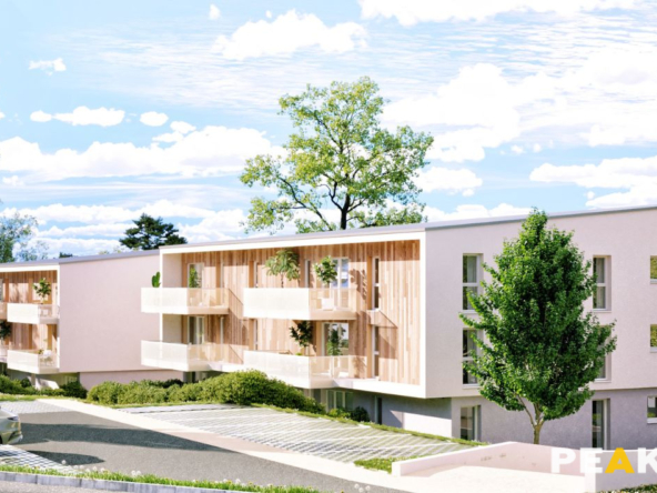 T2 Neuf en Rez-de-Jardin   42,69 m2 + Terrasse & Jardin   Ré