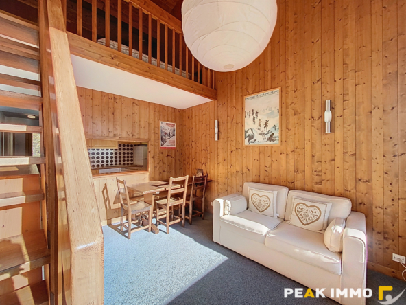 Appartement 3 pièces duplex de 43,27 m2/51m2 total - Montroc