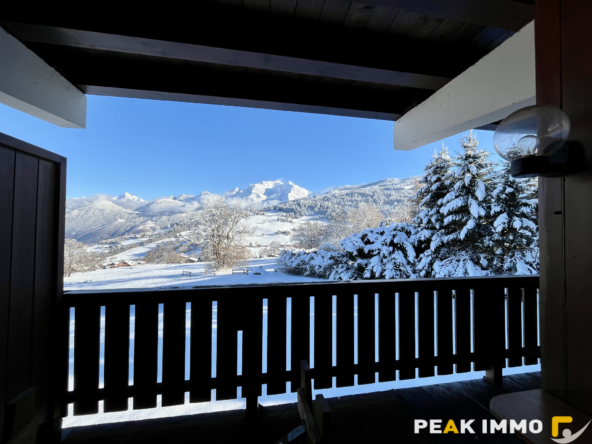 Appartement F2- 29.09m2 - Combloux -Secteur Ormaret