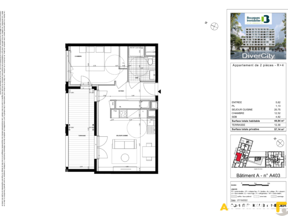LOGEMENTS NEUFS - 3 APPARTEMENTS T2 - PROCHE DE LA FRONTIERE