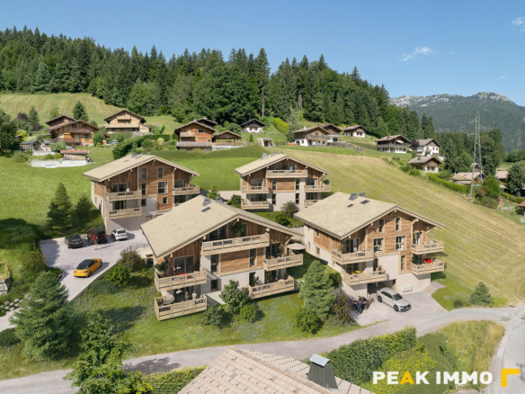 Appartement T3 neuf - 64.44 m2 avec balcon - Les Ecrins de S