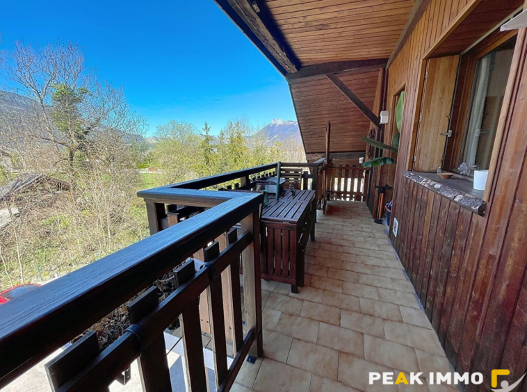 Appartement T3 meublé - 97,23 m2 -  74210 DOUSSARD