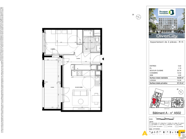 LOGEMENTS NEUFS - 3 APPARTEMENTS T2 - PROCHE DE LA FRONTIERE