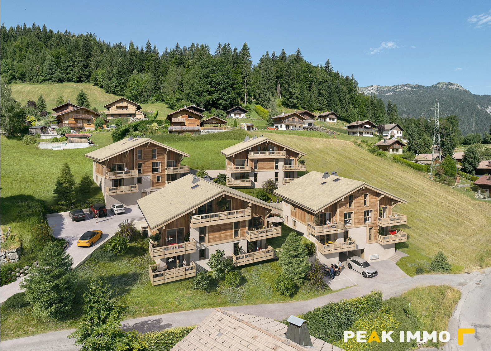 Appartement T3 neuf - 65.14 m2 - Les Ecrins de Saint-Jean