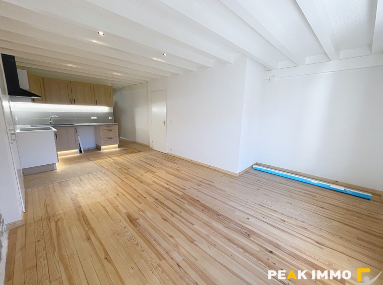 BONNE   T3 entièrement rénové au coeur du village