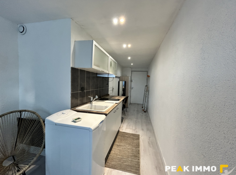 Appartement meublé - 1 pièce - 20,98m2 - Sallanches