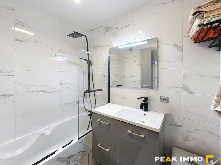 ANNEMASSE   T3 meublé avec balcon et garage double en centre