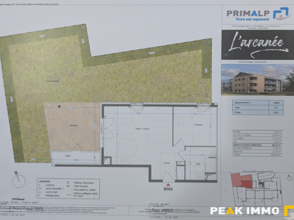 Appartement meublé 2 pièces 48 m2 - Doussard