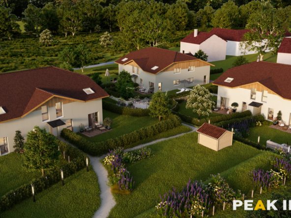 St Jean de Tholome NEUF Logement T4 comme une maison