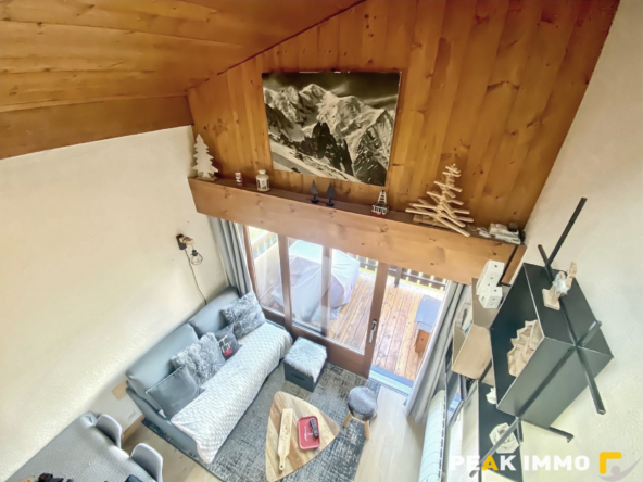 Studio cabine + mezzanine - 30 m2 utiles - Combloux