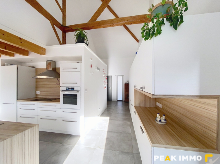 Maison de village rénovée   164 m2   Terrain 402 m2   Vue mo