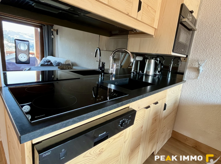 Studio cabine + mezzanine - 30 m2 utiles - Combloux