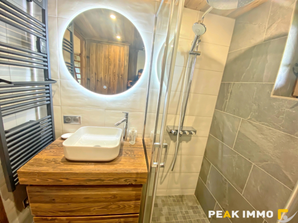 Studio cabine + mezzanine - 30 m2 utiles - Combloux