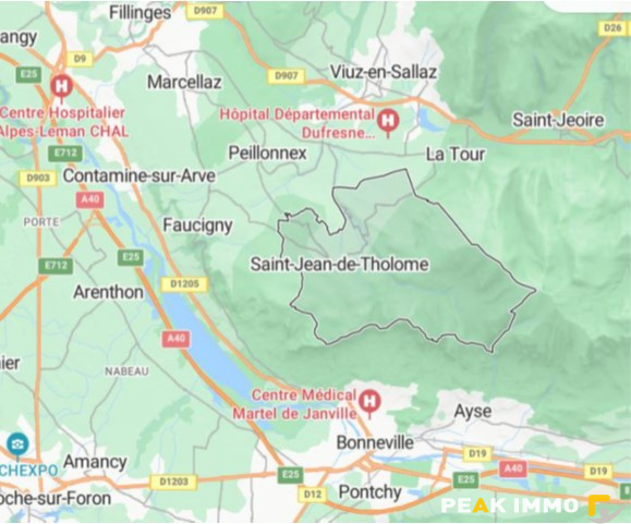 St Jean de Tholome NEUF Logement T4 comme une maison