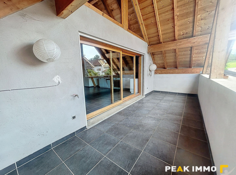 Duplex T3 bis lumineux avec terrasse et garage