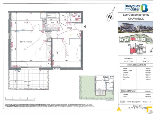 Appartement - 3 pièces - CHAVANOD