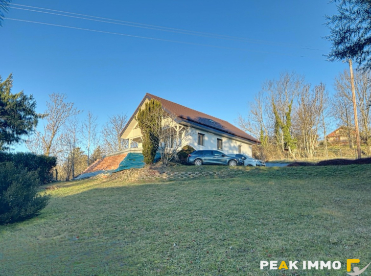 Maison rénovée avec jardin et grand garage   Sur les hauteur