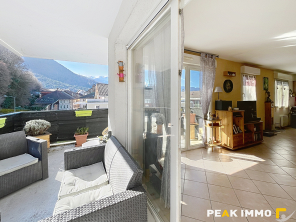 Lumineux Appartement T4 - 80 m2 - Faverges centre