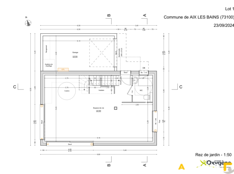 Maison neuve - 4pièces - 114 m2 - Aix les Bains