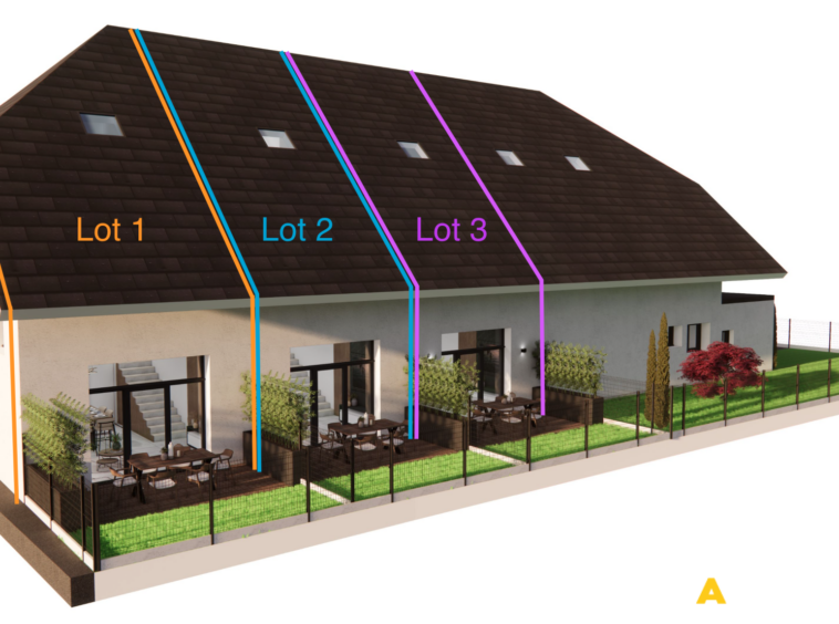 Triplex avec terrasse et garage - 129 m2 - DOUSSARD