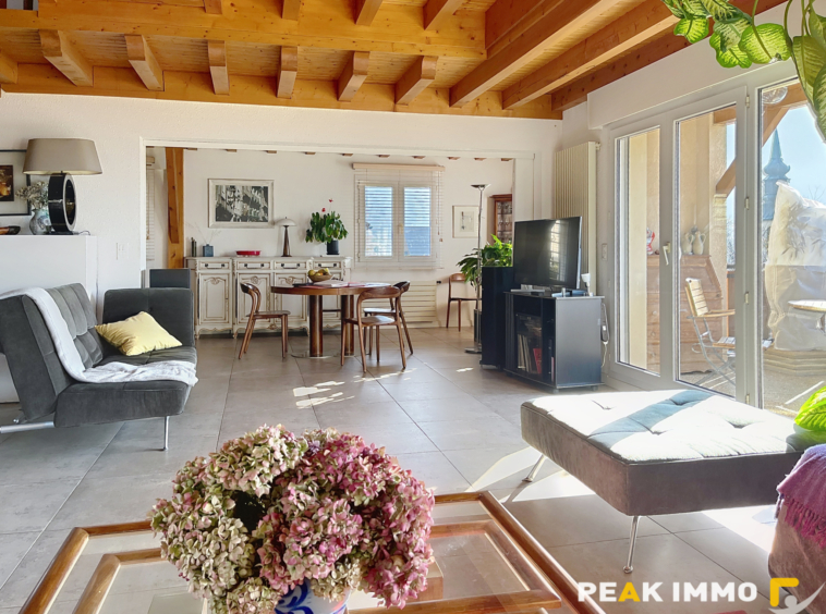 EN EXCLUSIVITE VILLE EN SALLAZ CENTRE VILLAGE