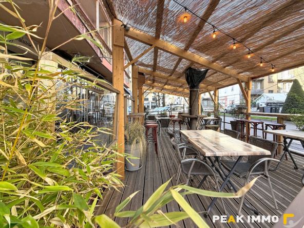 FONDS DE COMMERCE RESTAURANT/BAR 60 m2-AIX  LES BAINS-TERRAS