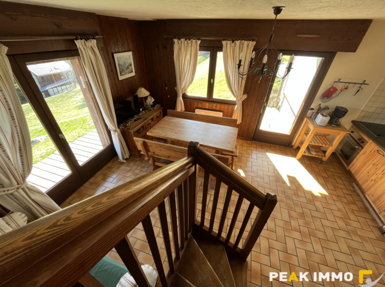 F3 Duplex - Rez de jardin - 45 m2 - Saint Gervais les Bains