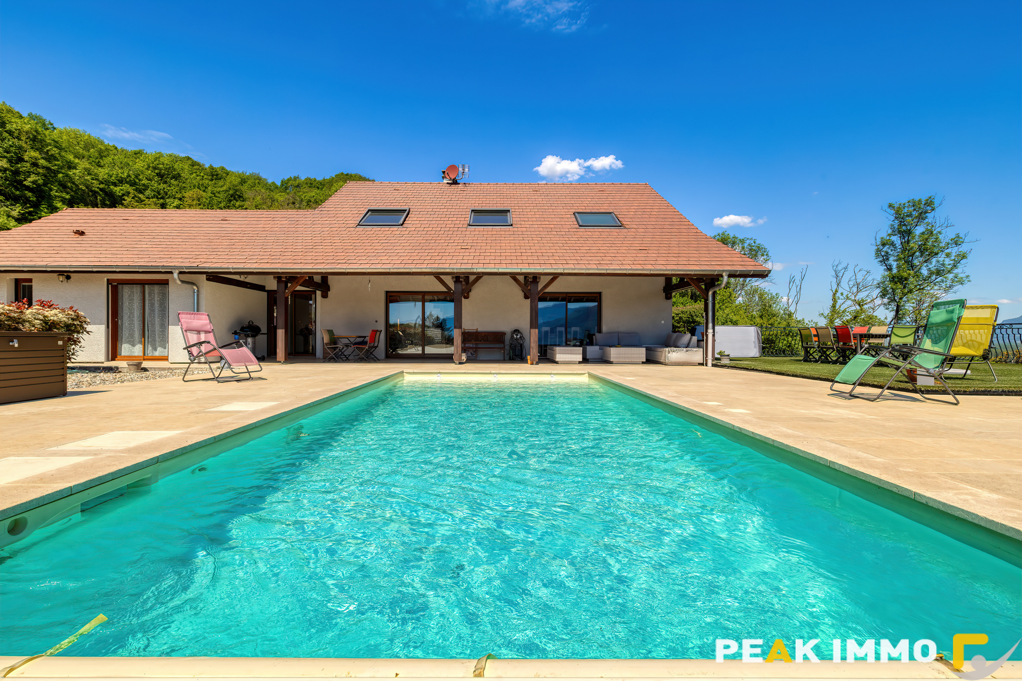 Maison vue lac - 9 pièces - 273 m2 - Portout Chanaz