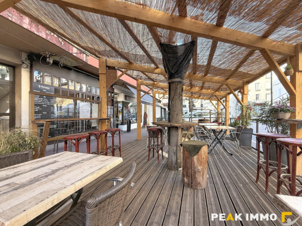 FONDS DE COMMERCE RESTAURANT/BAR 60 m2-AIX  LES BAINS-TERRAS