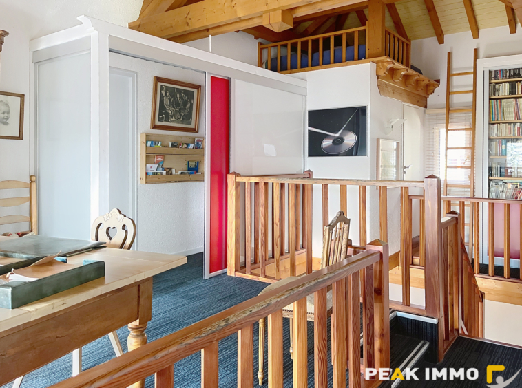 EN EXCLUSIVITE VILLE EN SALLAZ CENTRE VILLAGE