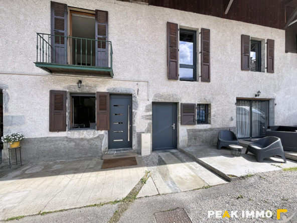 Duplex entre appartement et maison de village - jardin priva