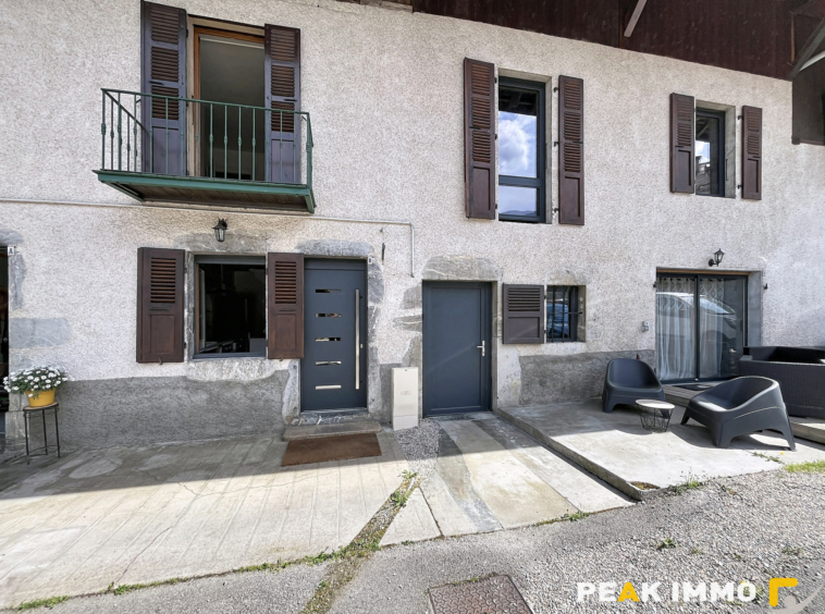 Duplex entre appartement et maison de village - jardin priva