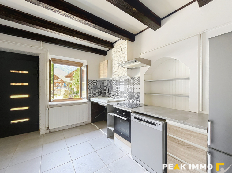 Duplex entre appartement et maison de village - jardin priva