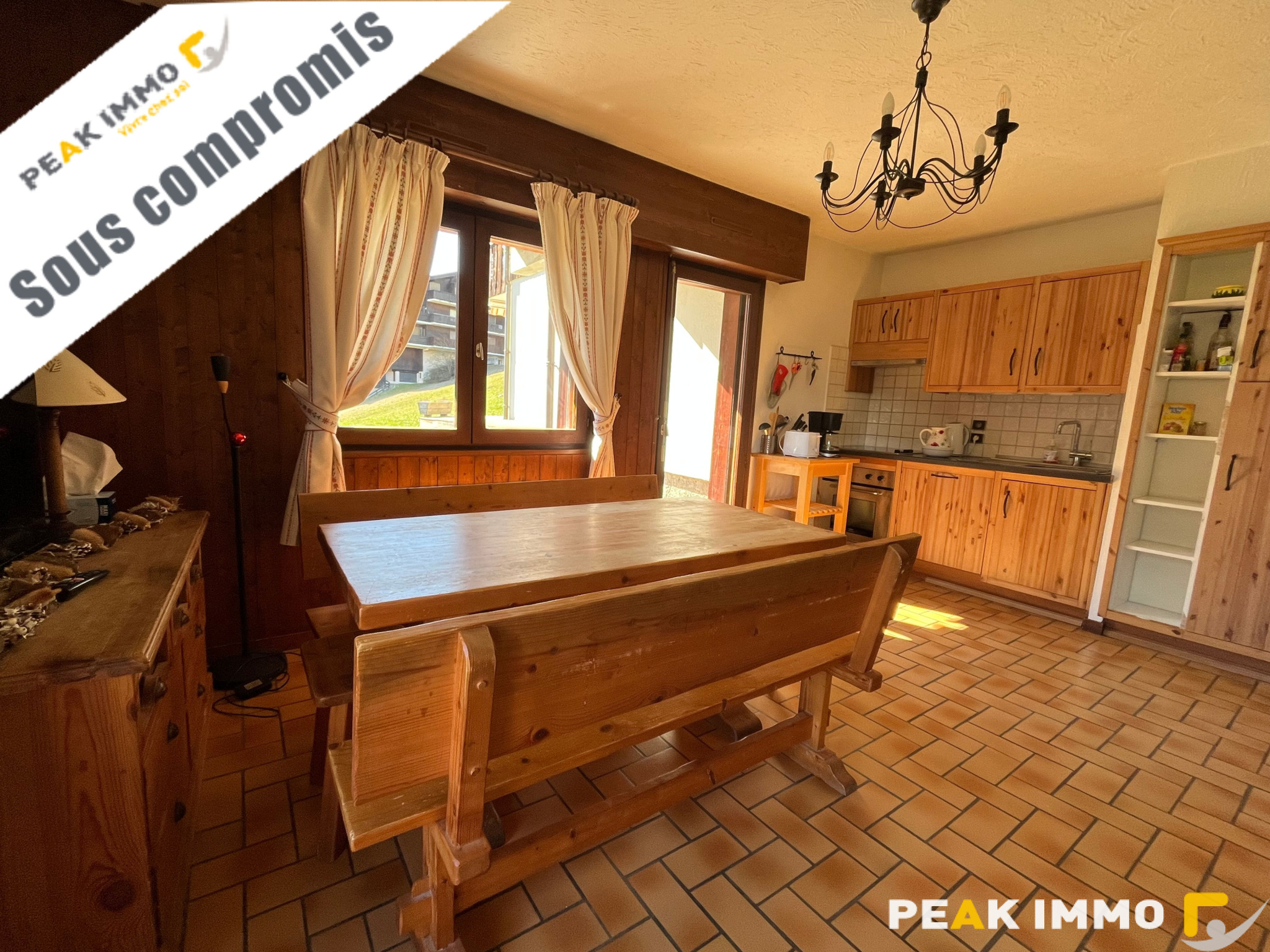 F3 Duplex - Rez de jardin - 45 m2 - Saint Gervais les Bains