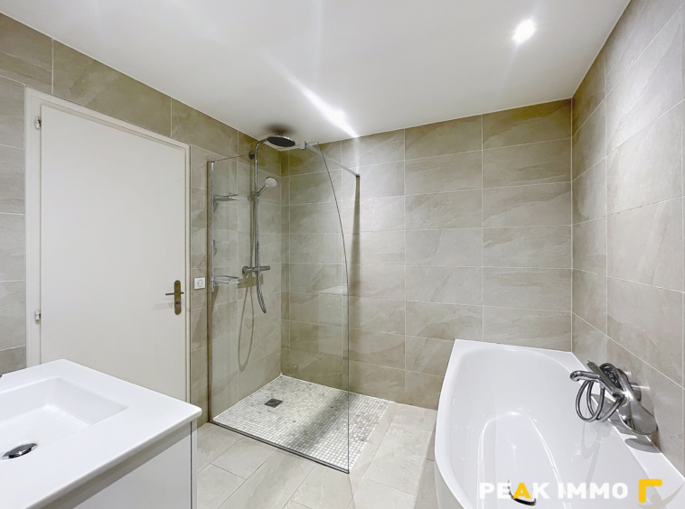 T4 au coeur d'Annemasse avec terrasse, parking et cave