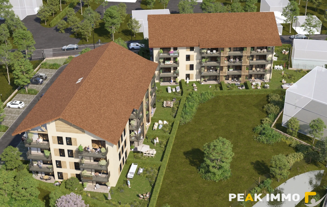 Neuf - T4 - 82.20 m2 - parking et garage - FAVERGES Centre