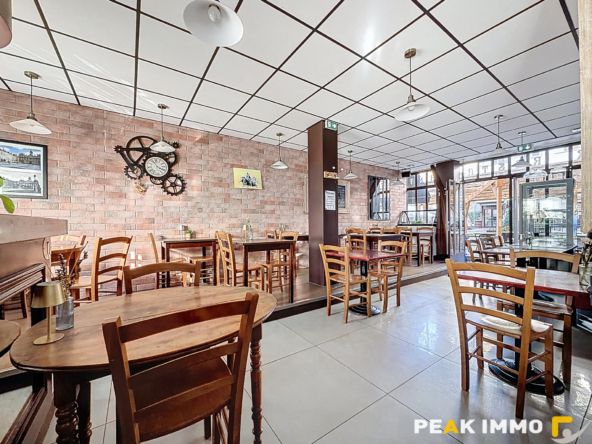 FONDS DE COMMERCE RESTAURANT/BAR 60 m2-AIX  LES BAINS-TERRAS