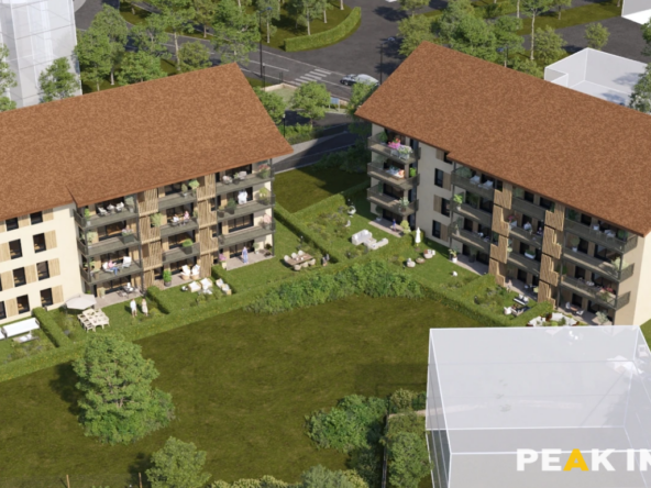 Neuf - T3 - 63.11 m2 - place de parking- FAVERGES Centre