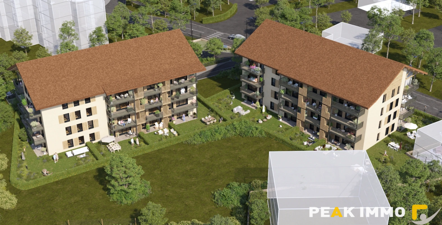 Neuf - T3 - 63.11 m2 - place de parking- FAVERGES Centre