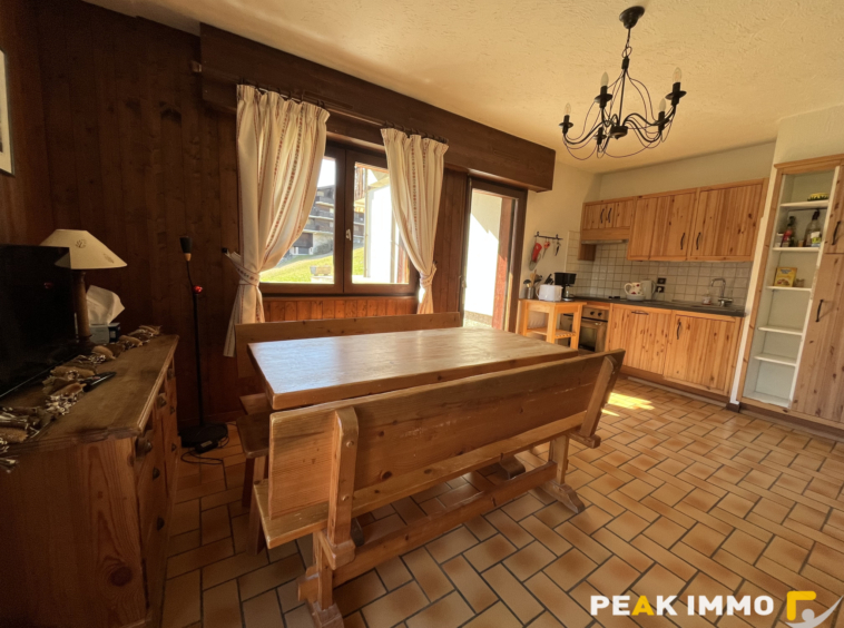 F3 Duplex - Rez de jardin - 45 m2 - Saint Gervais les Bains