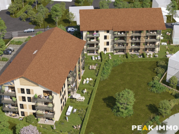 Neuf - T2 43.63 m2 - place de parking- FAVERGES Centre