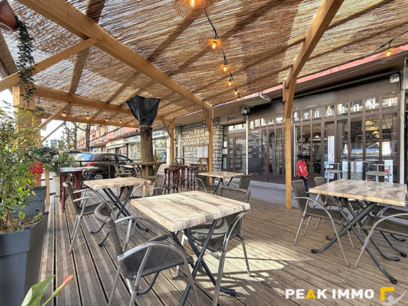 FONDS DE COMMERCE RESTAURANT/BAR 60 m2-AIX  LES BAINS-TERRAS