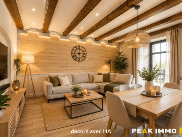 Appartement T3 - jardin privatif 500 m2 - DOUSSARD
