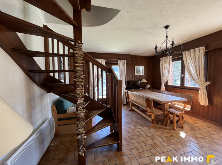 F3 Duplex - Rez de jardin - 45 m2 - Saint Gervais les Bains