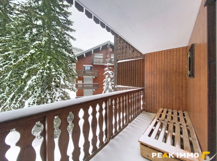 Studio rénové de 18.03m2 avec terrasse   Pied des pistes   S