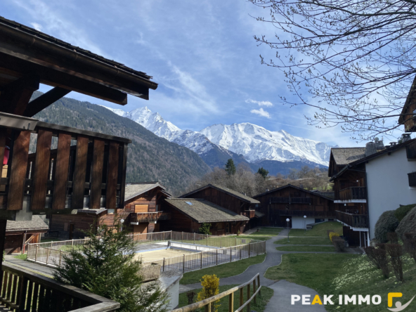 F3 Duplex - Rez de jardin - 45 m2 - Saint Gervais les Bains